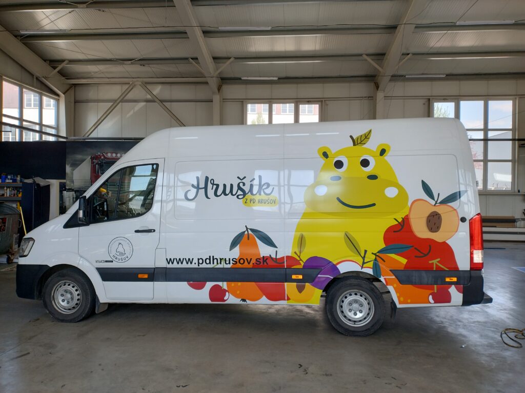 Reklamné polepy pre rôzne typy vozidiel