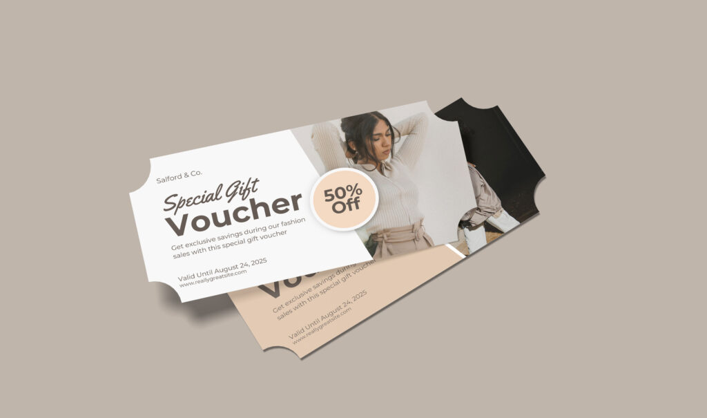 Darčekový zľavový voucher